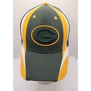 Green Bay Packers NFL Green Strapback Cap Green G Logo Football Hat